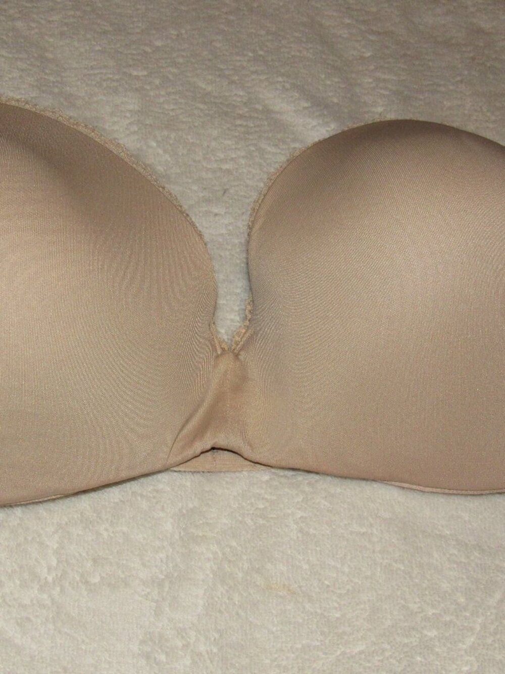 Vanity Fair Beige Strapless Bra Size 36C used